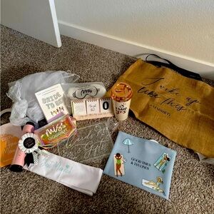 Various bachelorette items